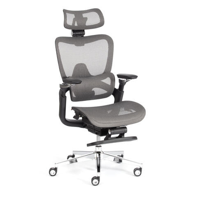 Кресло Sakura сетка, серый