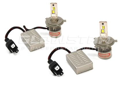 Aozoom P10/H4 с вентилятором 12V 55W 3500Lm (комплект, 2шт)