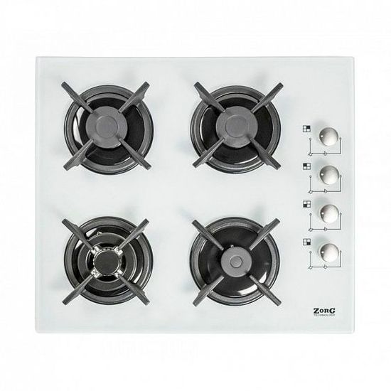Газовая варочная панель ZorG BP2 FW WH