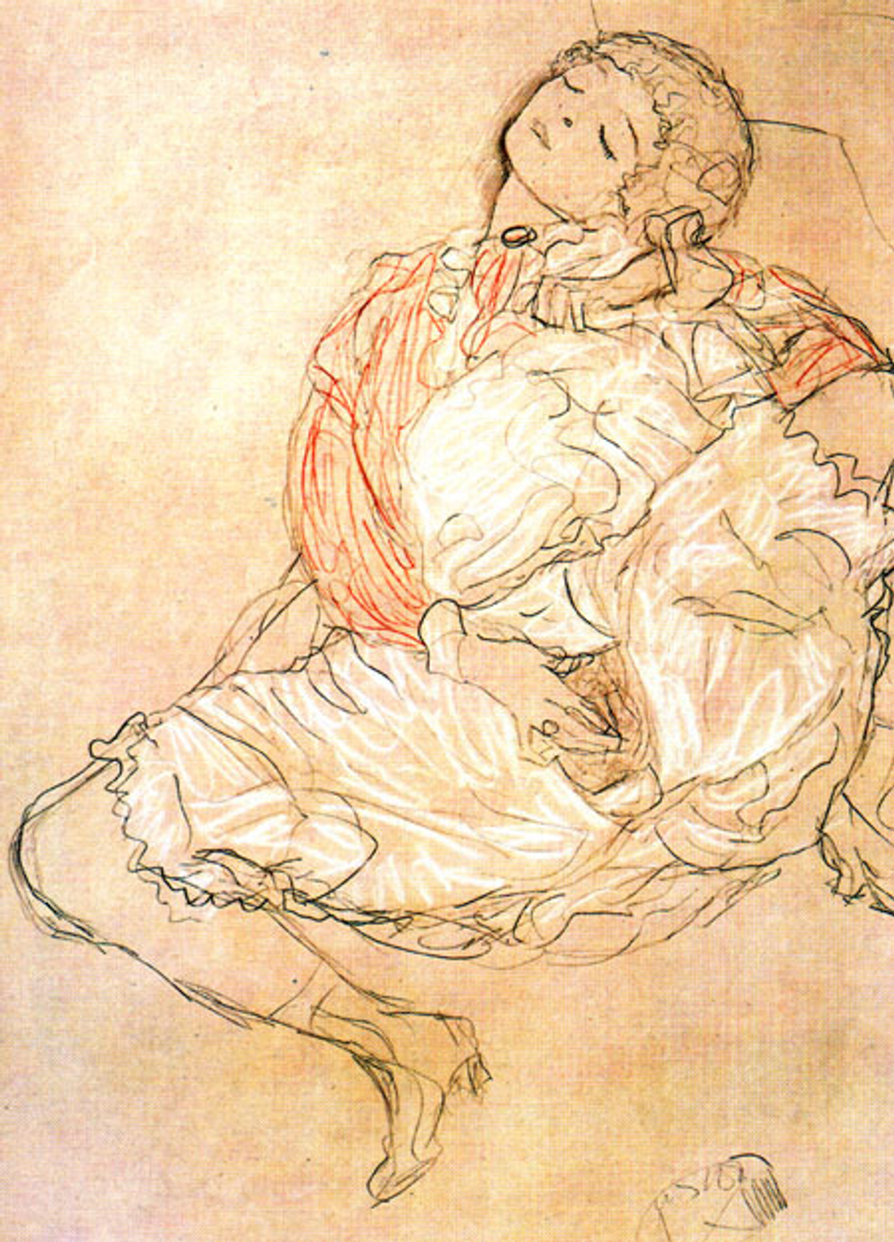 Gustav Klimt - эротическое искусство художника Густава Климта. 16+