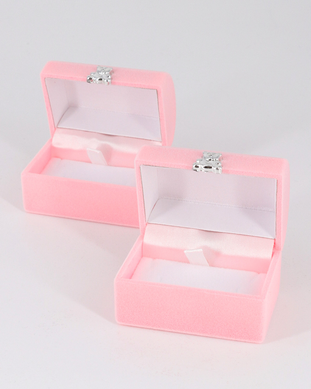 Подарочный футляр в форме сумочки с мишками для кольца