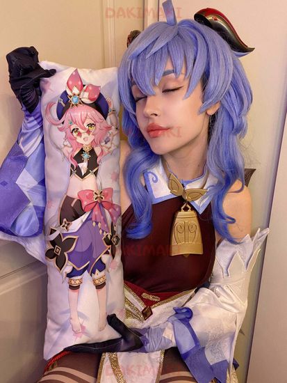 Мини дакимакура Дори из Геншин Импакт | Genshin Impact арт. M0992, 60х20 см