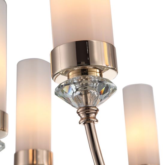 SL1402.253.10 Люстра подвесная ST-Luce Латунь/Прозрачный  E14*10 40W Elegra