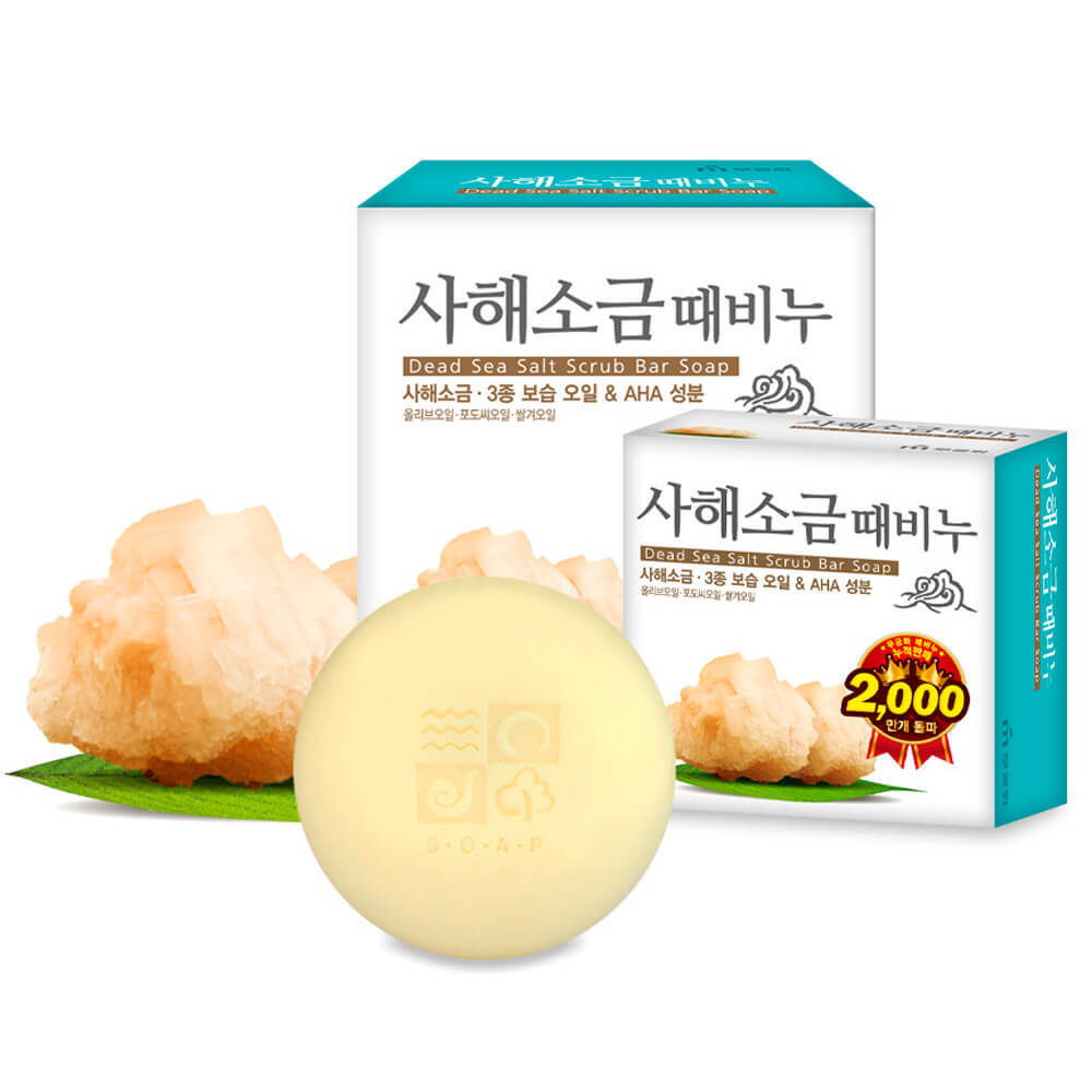 Мыло для тела с минералами мёртвого моря Mukunghwa Sea Mineral Salts Body Soap