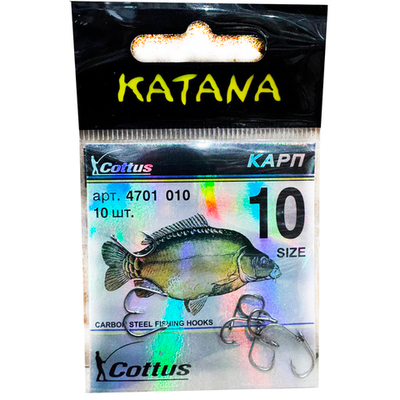 Крючки КАТАНА SIZE 10