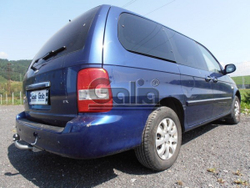 Фаркоп оцинкованный Galia K018A для Kia Carnival 1999-2006(паспорт и сертификат в комплекте)(без электрики)