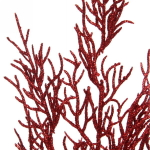 Ветка хвойная «Хрусталик» 75 см, Красный