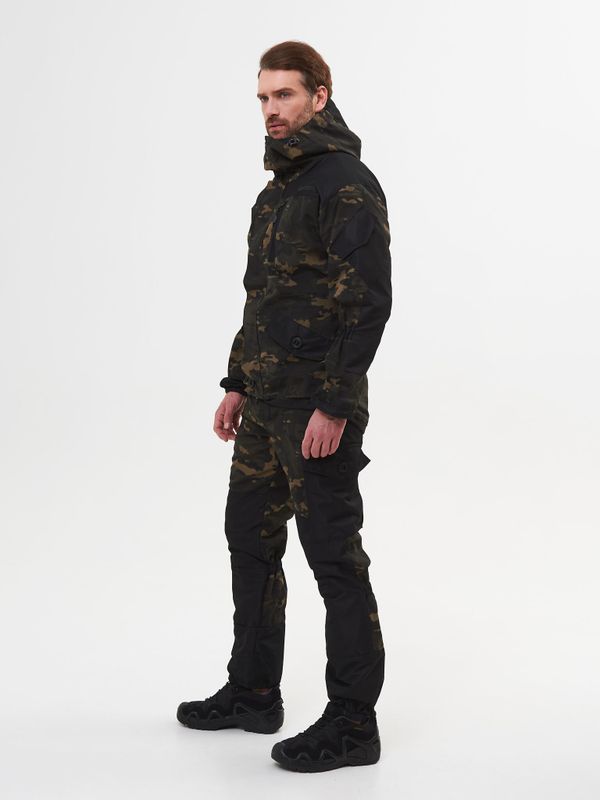 Костюм демисезонный Горка-5 Сombo ткань Смесовая Рип-Стоп/Cat's Eye цвет Мультикам City/Черный