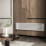 Радиатор WARMMET водяной настенный горизонтальный Luxe 60H (W) БЕЛЫЙ RAL9016