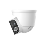 DH-IPC-PDW2849P-A180-E2-S-PV-0280B Уличная купольная IP-видеокамера с ИИ и активным сдерживанием