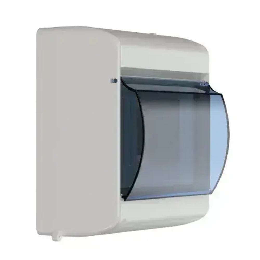 Бокс под автоматы IEK 6 модулей IP30 белый с дверцей