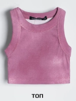 Костюм для девочки летний, топ и шорты