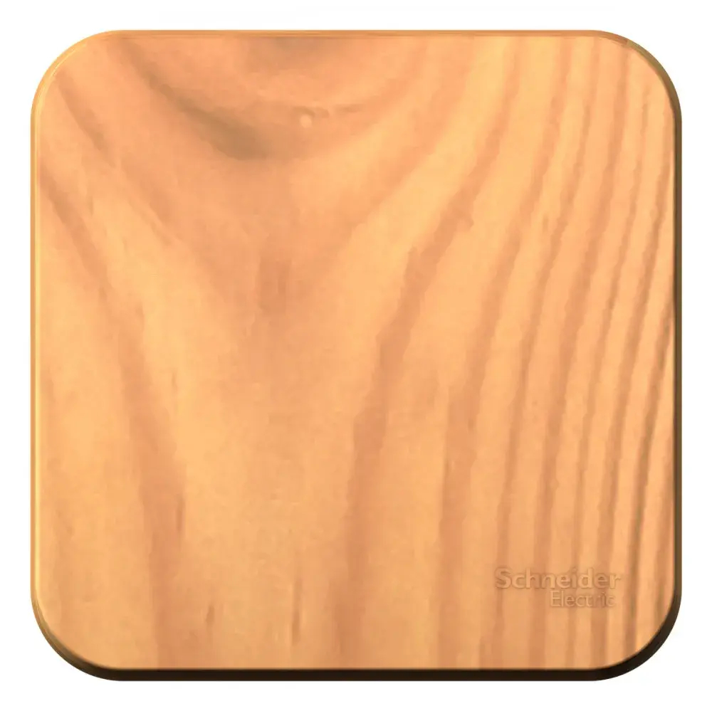 BLANCA О/У 1-клавишный ВЫКЛЮЧАТЕЛЬ (сх.1) с самовозвр, ИЗОЛ.ПЛ., 10А, ЯСЕНЬ