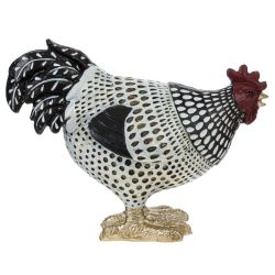 GAEM Фигурка декоративная "Петух"/"Курица", L13 W6 H15 см, 2в.