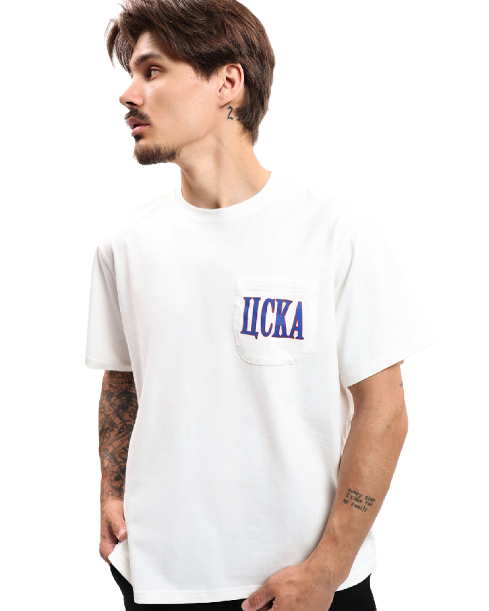 Футболка с карманом ДНК ЦСКА