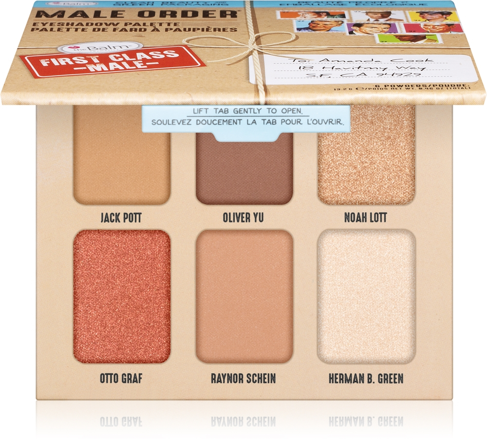 theBalm Male Order First Class Male - Палетка теней для век: палетка теней для век, 13 g