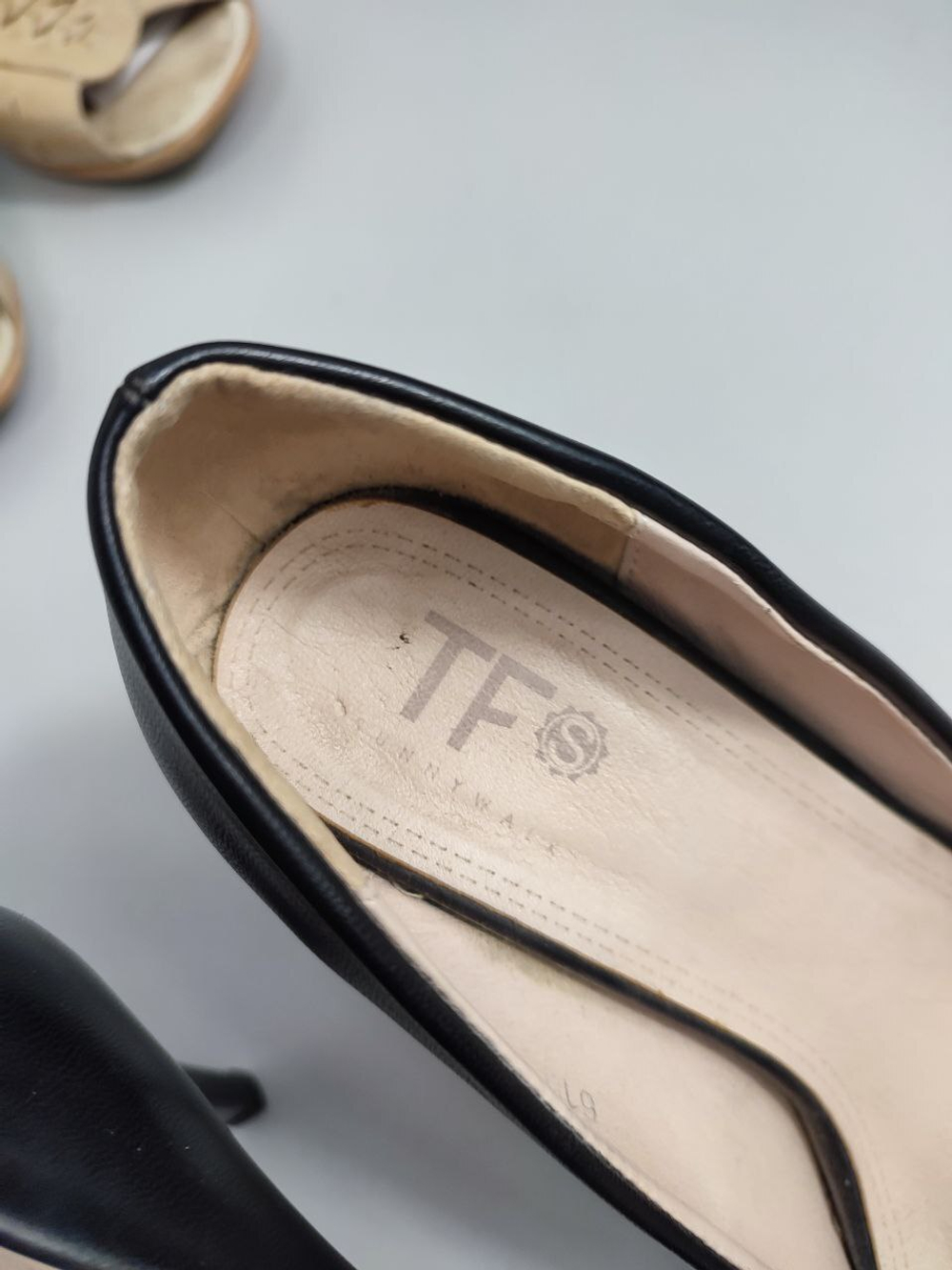 Туфли TF'S кожаные 40 размер