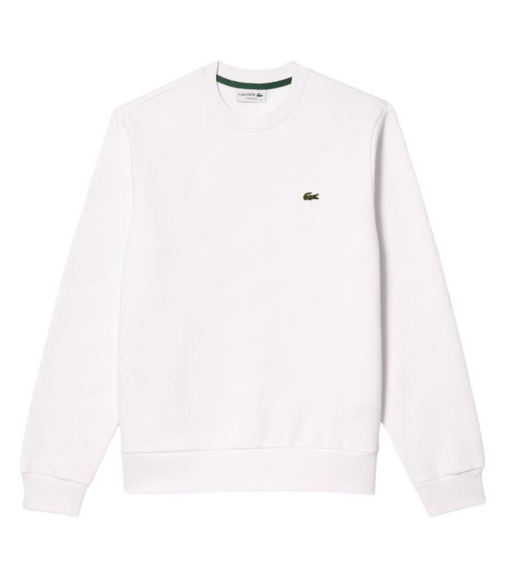 Куртка теннисная Lacoste Brushed Fleece - white