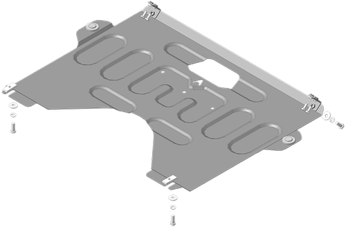 защита Motodor картера двигателя автостандарт, КПП. 1,5 мм, Сталь. для Nissan Teana 2014-2018, Nissan Teana 2008-2014 арт.51412