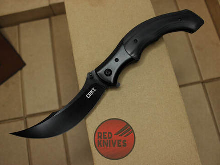 Нож СРКТ RITUAL BLACK - черная рук, черный клинок