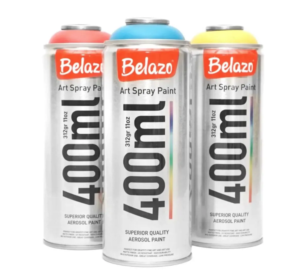 Аэрозольная краска Belazo 400мл.