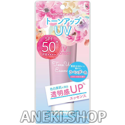 Солнцезащитная эссенция с функцией коррекции кожи SPF50+ PA++++ 80 г MENTURM The Sun Tone Up UV Essence
