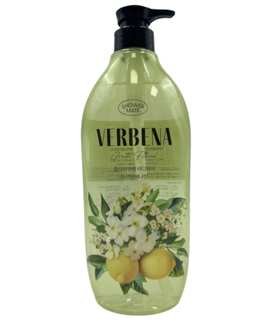 Гель для душа ботаническая серия с ароматом вербены Shower Mate Body Wash Bouquet Verbena 900 мл