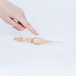 Деревянный крючок для вязания из древесины клена 4,5 мм. K199