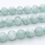 Бусины Диопсид с волластонитом, диаметр 10,1-10,2 мм, цена за 9 шт (1/4 нити)