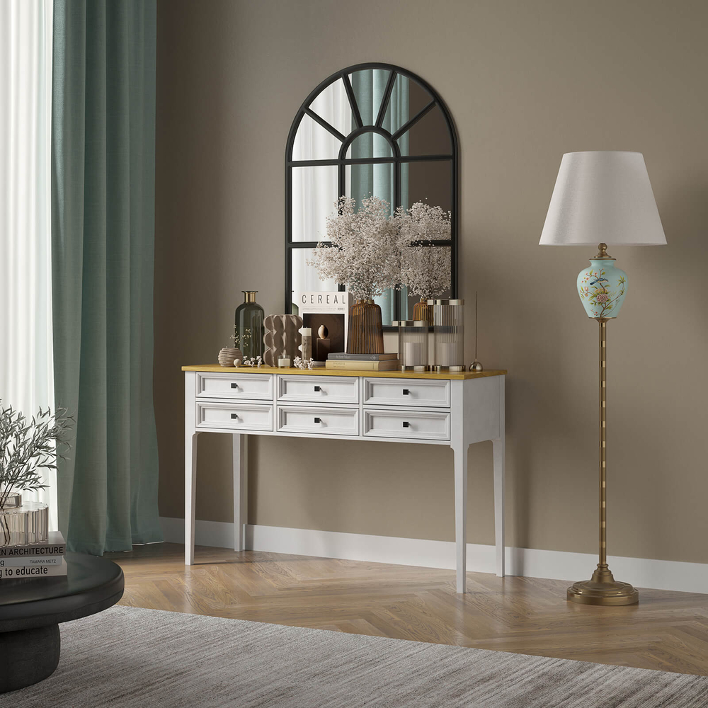 Консоль Квадро-С из массива сосны 125.8*80*40 см