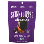 SkinnyDipped, Супер темный миндаль с морской солью, 99 г (3,5 унции)