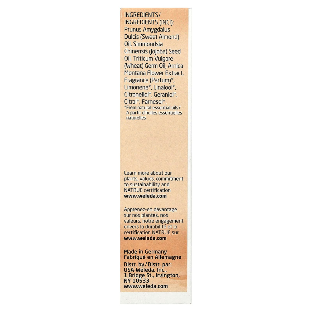 Weleda, Mama, массажное масло от растяжек, экстракты миндаля, 100 мл (3,4 жидк. унции)