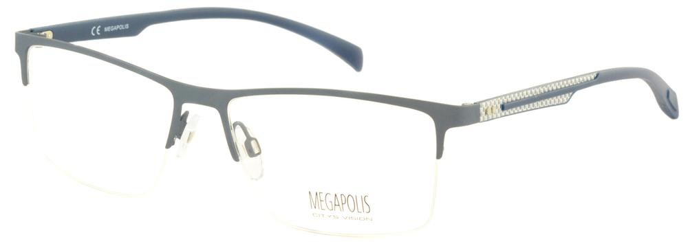 Оправа для очков Megapolis 1256 Blue с футляром