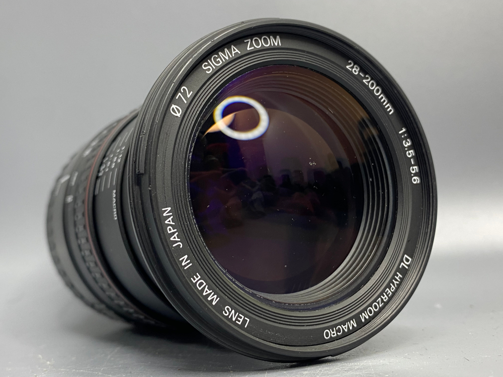 Sigma 28-200mm Nikon F грибок под линзой