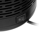 Тепловентилятор керамический DTFC-2000X, 2 кВт, wi-fi, пульт, динамик, вращение, 3 реж. Denzel