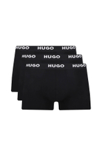 Трусики-боксеры 3шт. BR TRIPLET Hugo Bodywear - черный(50492348)