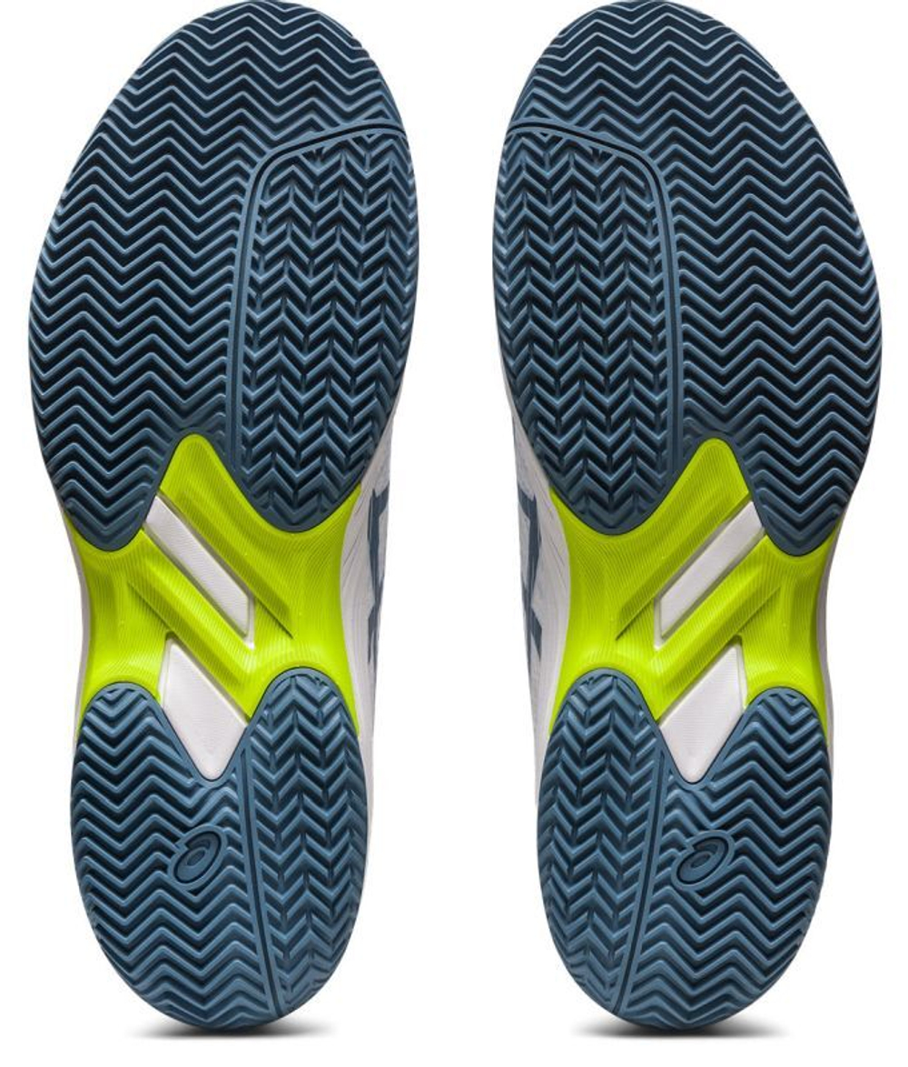 Мужские кроссовки теннисные Asics Gel-Game 9 Clay/OC - white/steel blue