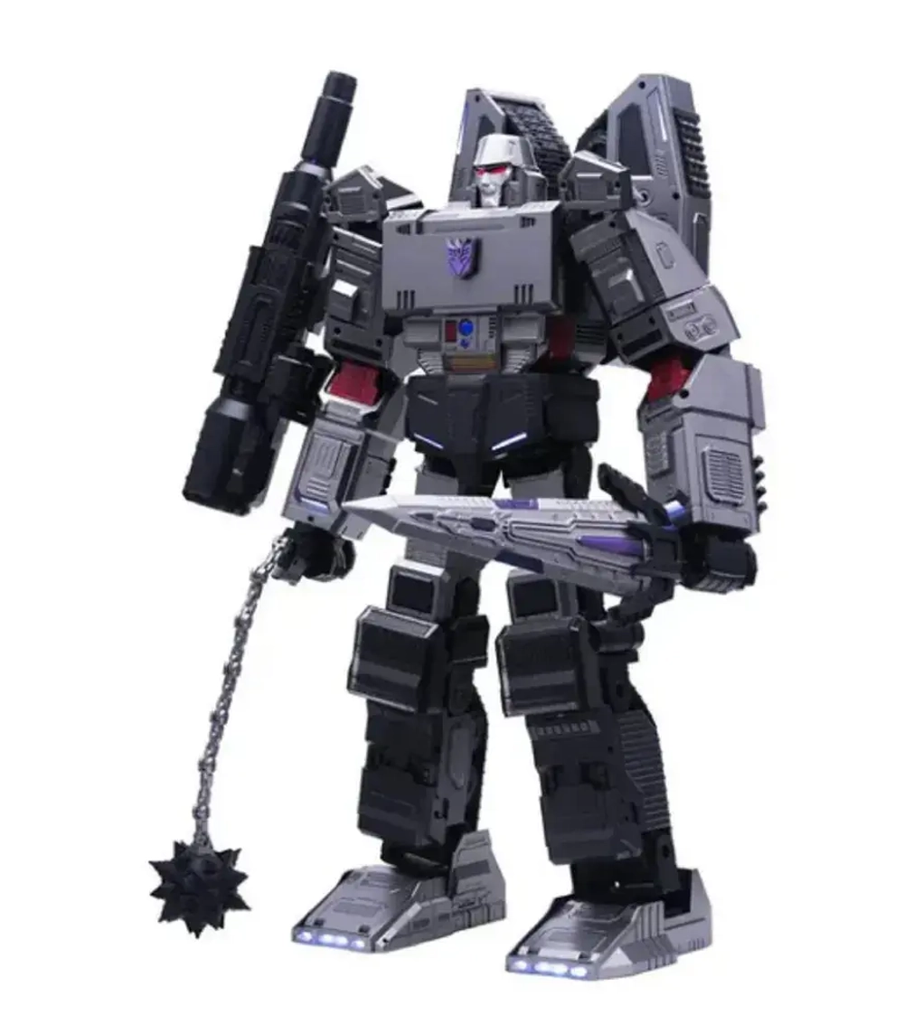 Трансформирующийся программируемый робот с голосовым управлением Robosen Hasbro Megatron Flagman (English version)