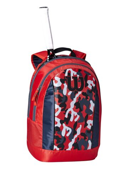 Рюкзак теннисный Wilson Junior Backpack - red/grey/black