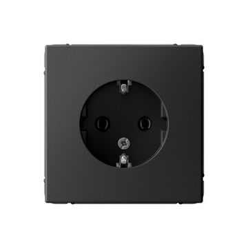 Розетка ArtGallery 16А с заземл. механизм базальт SE GAL001443