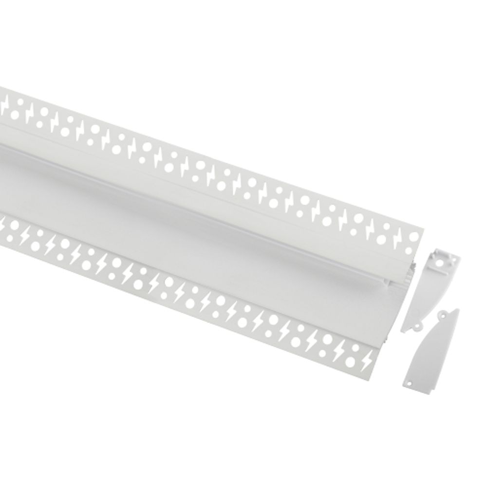 Комплект с анодированным профилем под штукатурку ЭРА 9818 98х18,8мм 2,5м