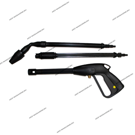 Пистолет,подходит для автомоек высокого давления Китай, резьба М14, пластик. с 2-мя соплами в компл