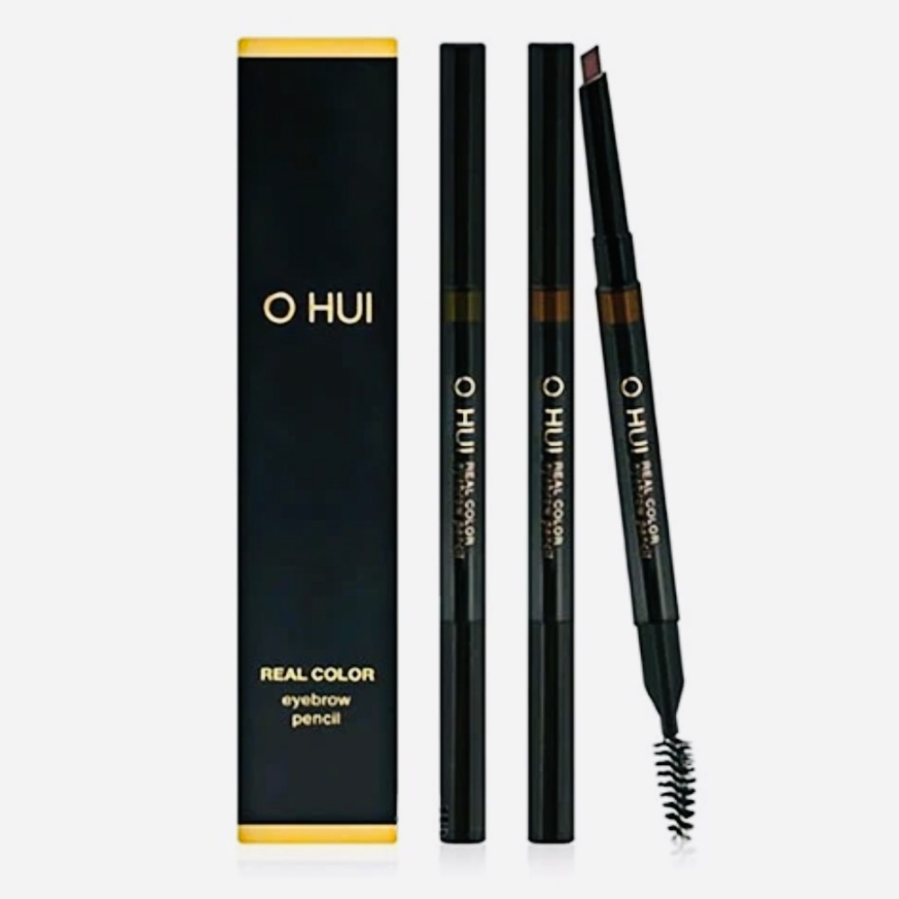 Карандаш для макияжа бровей и век O Hui Real Color eyebrow pencil.