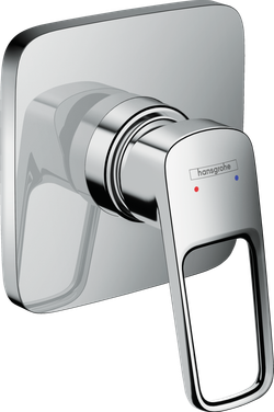 Смеситель Hansgrohe Logis Loop  для душа с маленькой розеткой 71612000 внешняя часть купить не дорого