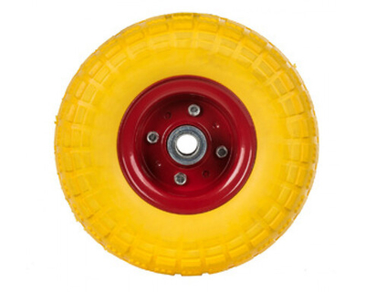 Колесо для тачки 4-350 PU 20мм полиуритановое 13.02.023.000