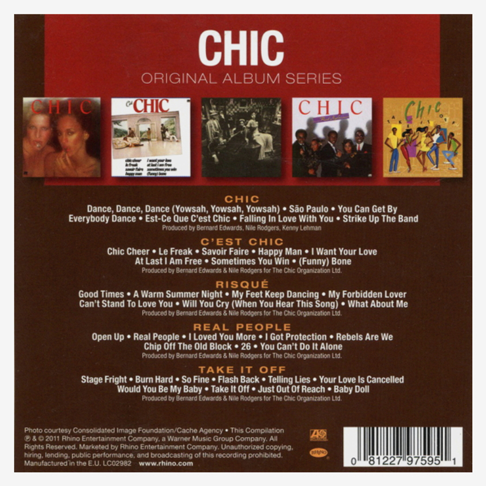 Chic / Original Album Series (5CD)