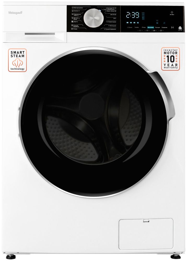Weissgauff WMD 56510 DC Inverter Steam Стирально-сушильная машина