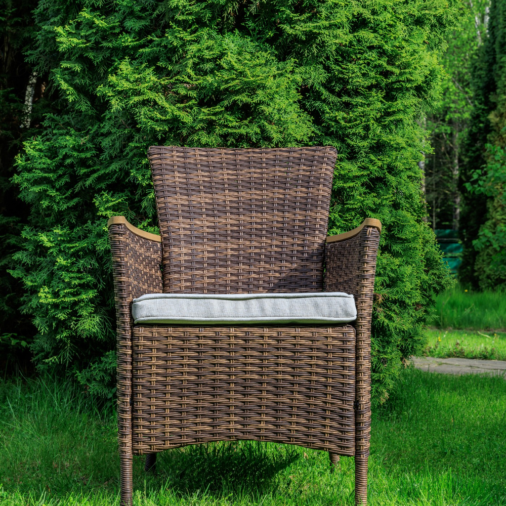 Обеденное кресло ROYAL FAMILY AMELIA коричневое