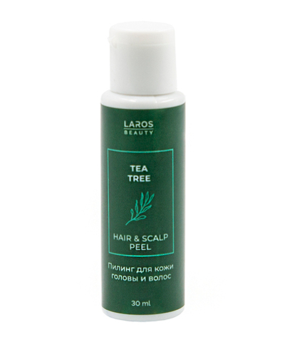 Laros Beauty, пилинг для кожи головы и волос Tea Tree Hair&Scalp Peel, 30 мл
