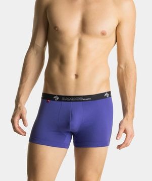 Трусы мужские боксеры (2шт), Atlantic 2MH-1187, темно-синий + фиолетовый